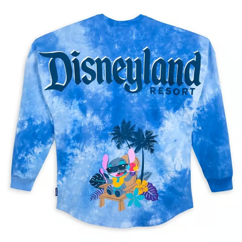 Disney Parks Stitch Spirit Jersey XL Disneyland Tie Dye Lilo & Stitch NWT